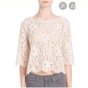 Joie Lace Crop Top